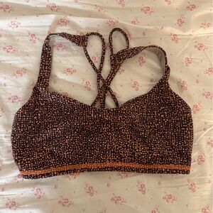 Lululemon Polka Dot Sports Bra